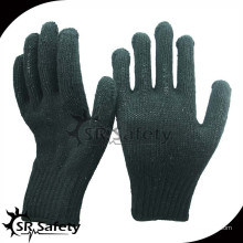 SRSAFETY gaine de protection en coton tricoté coton gants de travail / gants de coton à chaîne industrielle